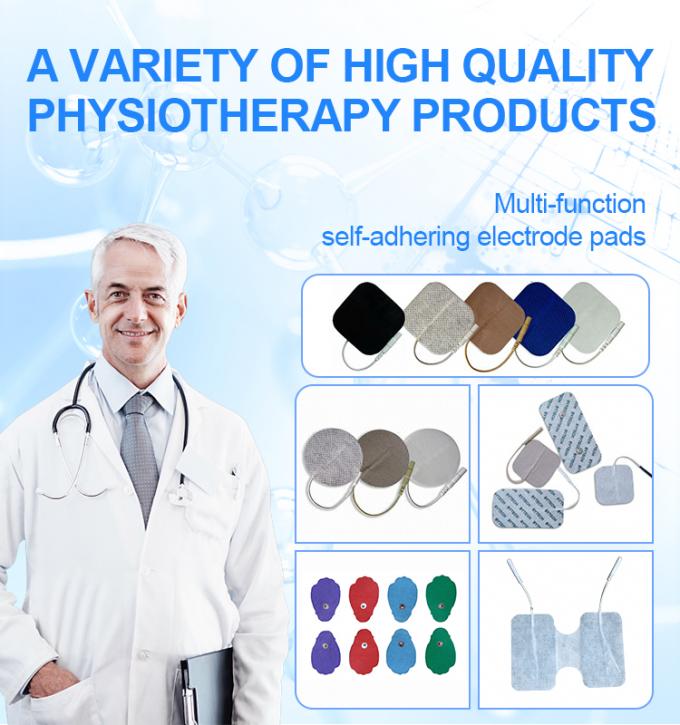 5cm×5cm reusable TENS electrode pads front view